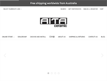 Tablet Screenshot of aitaceramic.com